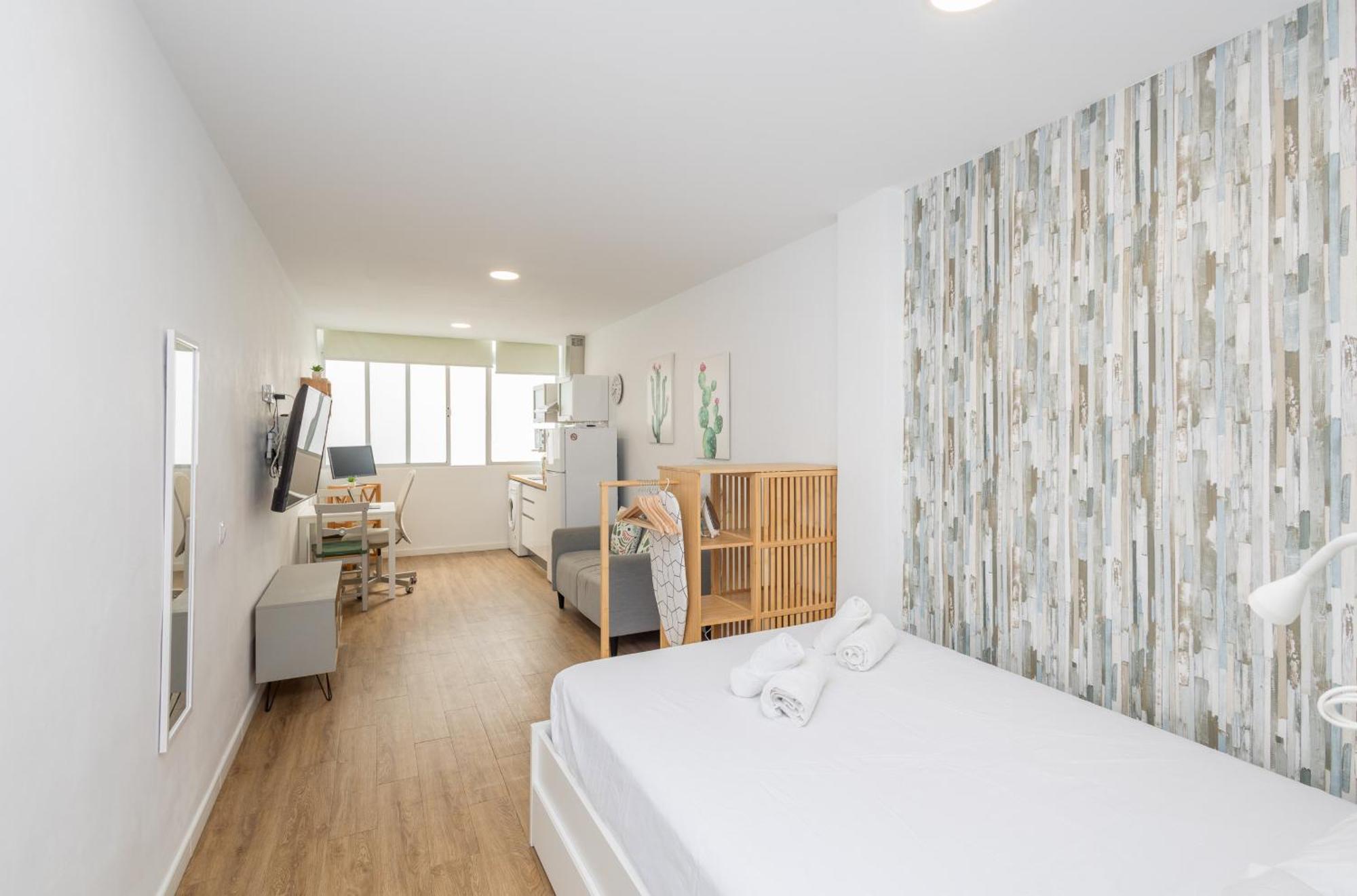 Apartament Las Canteras Beach Workfriendly Bright Studio Las Palmas de Gran Canaria Zewnętrze zdjęcie